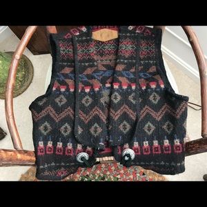 Vintage Woolrich wool vest